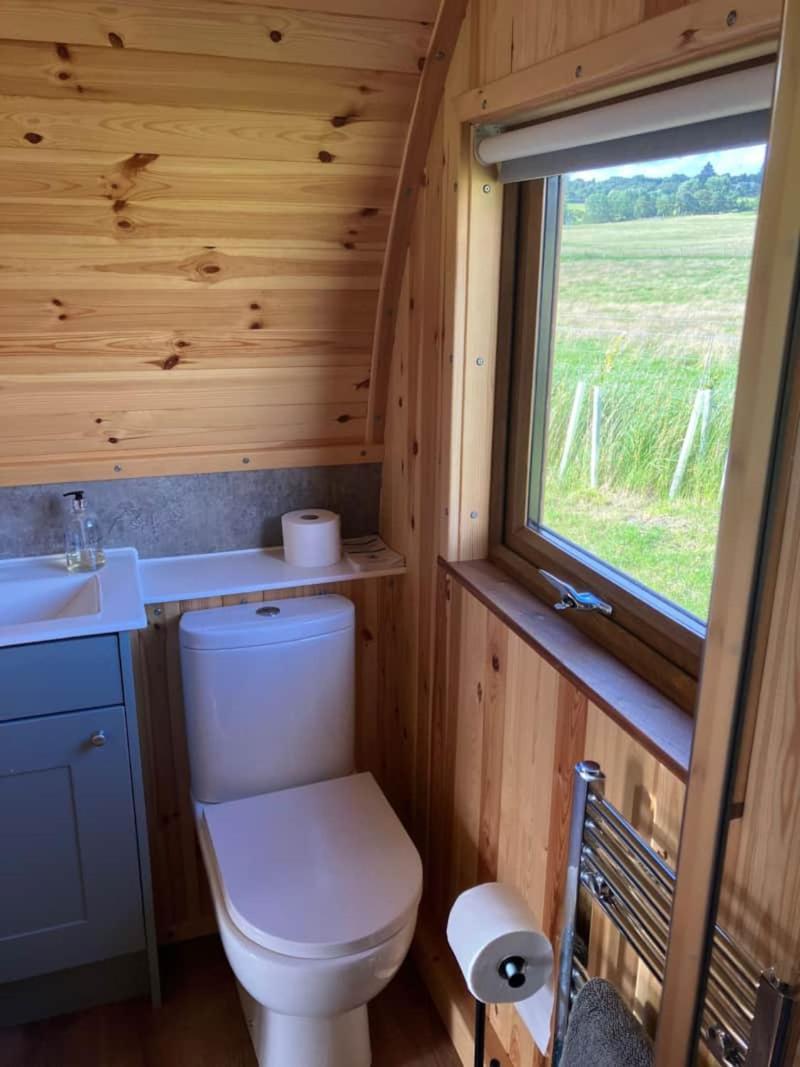 Migdale Pods Luxury Glamping Apartment Bonar Bridge Exterior photo